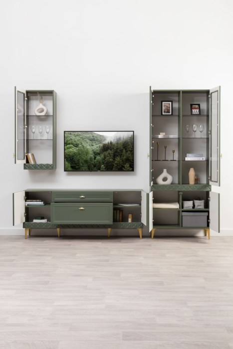 Стенки для гостиной, Марион Гостиная Комплектация 2