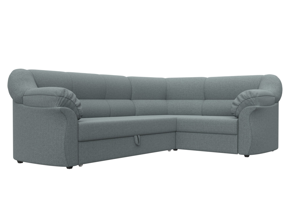 Диваны угловые в гостиную, Диван угловой Карнелла правый угол, рогожка Амур