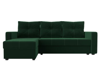 Угловой диван Ливерпуль Лайт левый угол, велюр