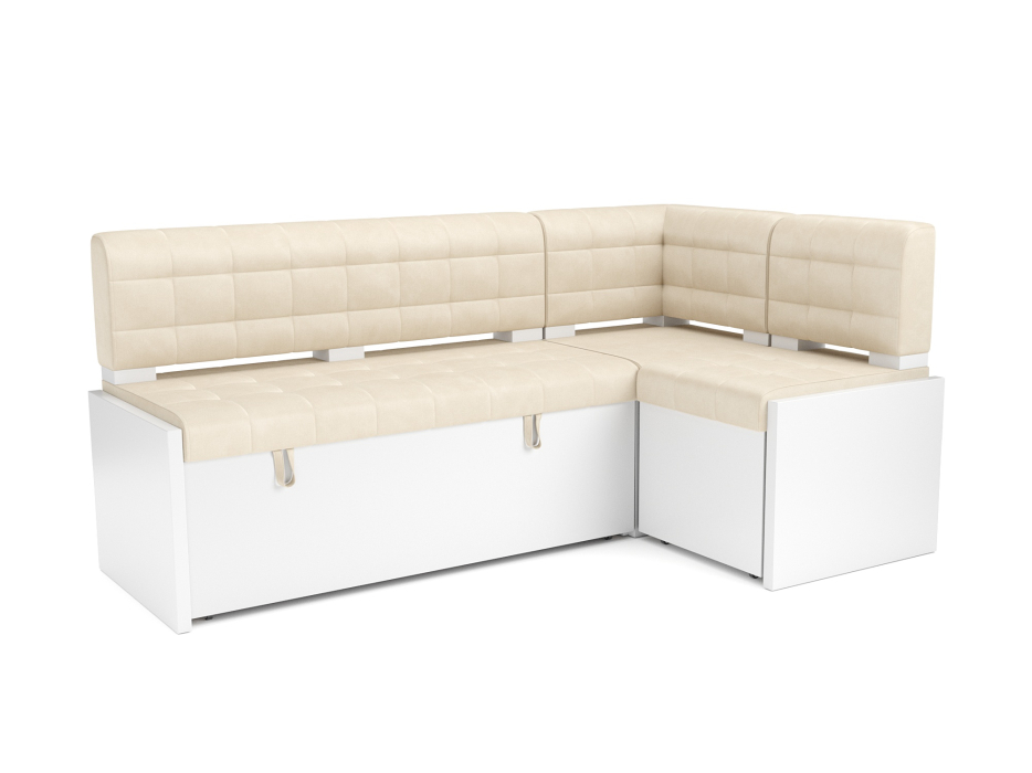 Кухонные уголки, Диван угловой кухонный Ганновер (Бархат) 176х82х104 см