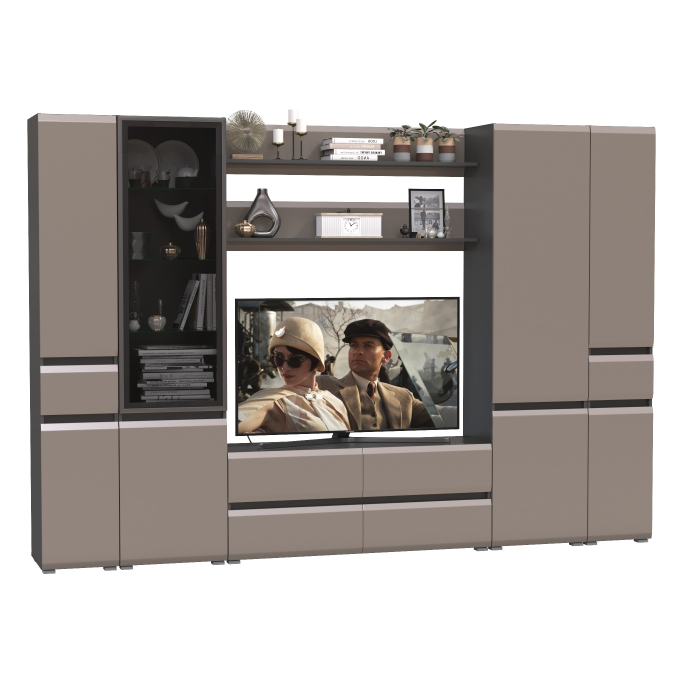 Стенки для гостиной, Сидней Комплектация № 66