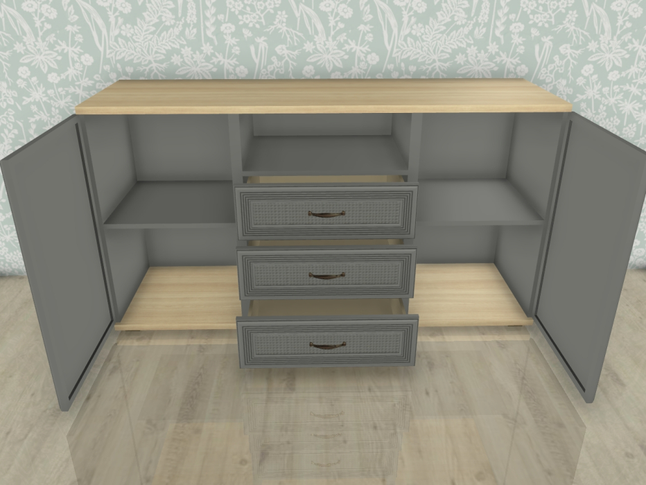 ТВ-тумбы, Модульная система Карина Тумба ТБ-1013