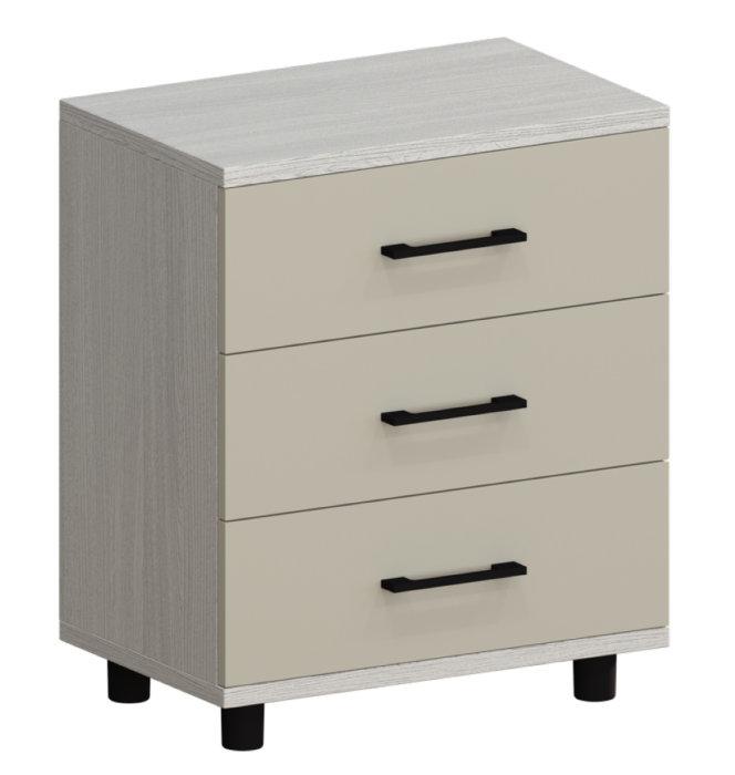 Прикроватные тумбы, Модульная система Грейс Тумба ТБ-5024  Снежный Ясень
