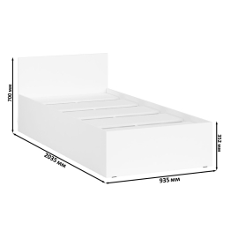 Кровать Мори 900