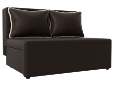 Диваны с ящиком для белья, Диван прямой Лагуна, экокожа