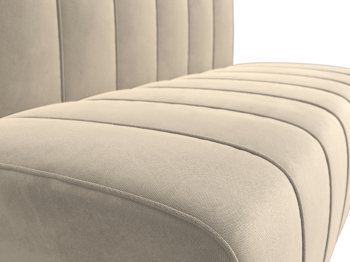 Прямой диван Ральф, микровельвет