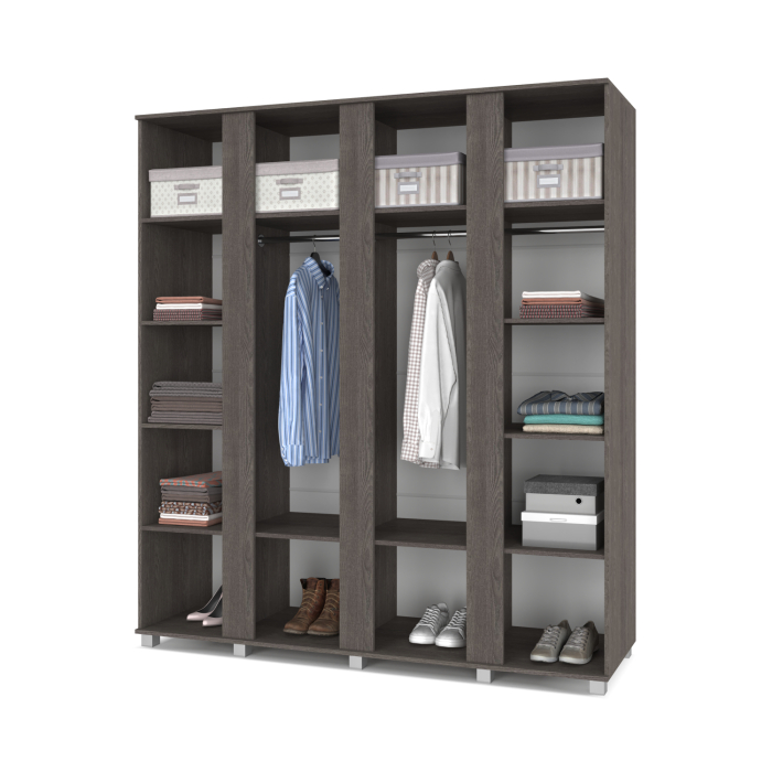 Шкафы распашные, Модульная система Пандора П42 Шкаф