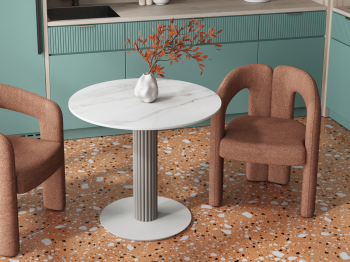 Стол STOOL GROUP Терралино круглый D90 керамика