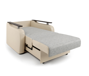 Кресло-кровать Гранд Д, экокожа/шенилл