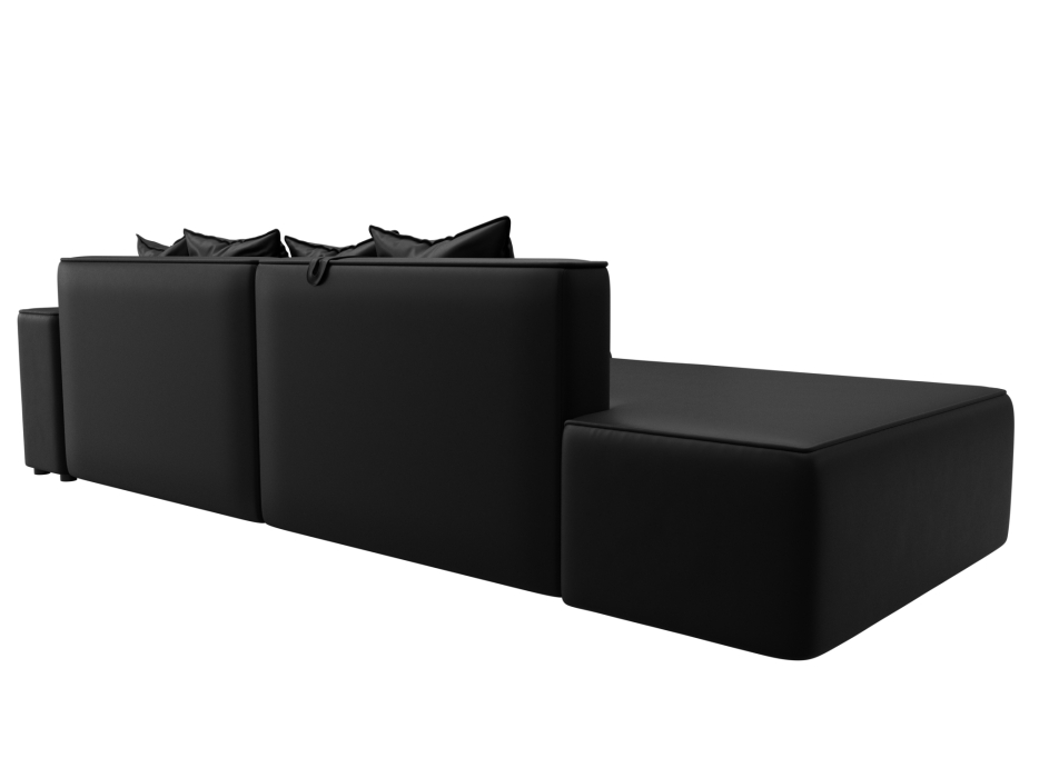 Диваны угловые в гостиную, Диван угловой Лига-079 угол правый, экокожа GRIFON