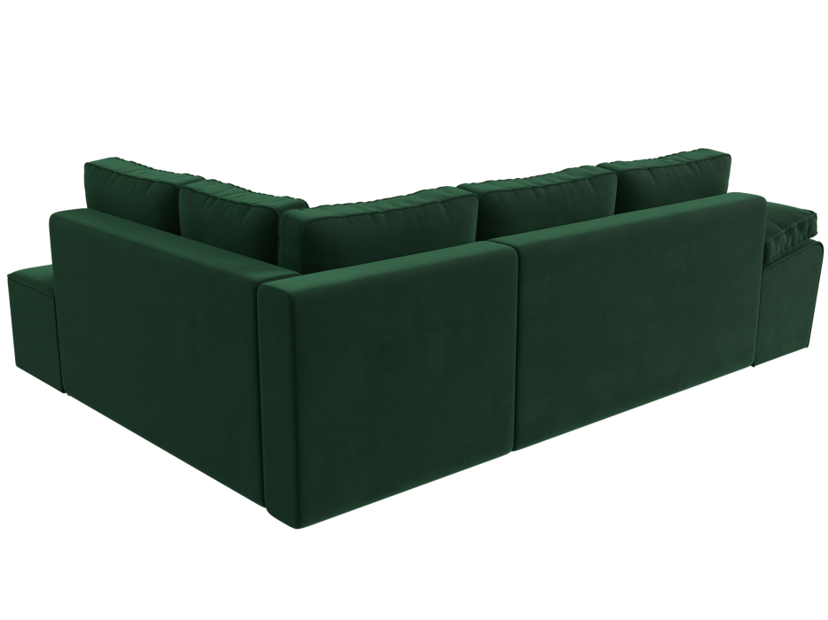 Диваны угловые в гостиную, Угловой диван Хьюго правый угол, велюр