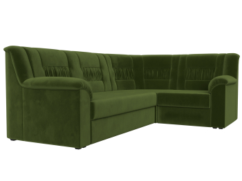 Угловой диван Карелия правый, микровельвет