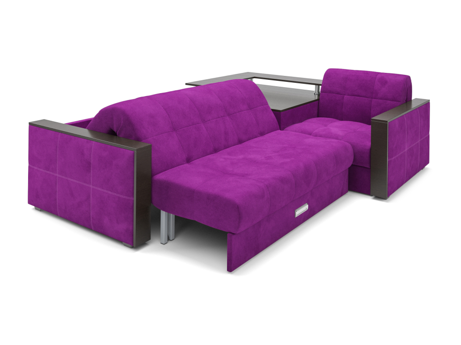 Диваны угловые в гостиную, Угловой диван Чехия, микровелюр