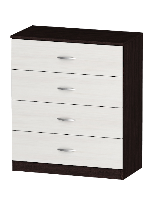 Комоды, Комод Лайф с ящиками 80*40*90 Венге