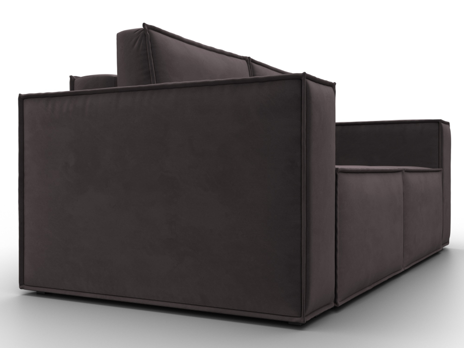 Диваны кровати со спальным местом, Диван прямой Куба мини, велюр