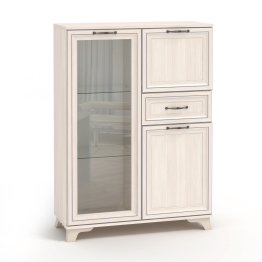 Комод со стеклом Ариэль КМ-3