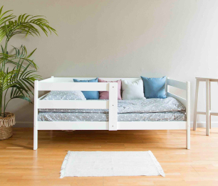 Кровать манеж ЭКО, без ящиков, белый