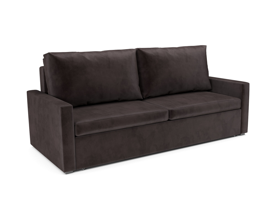 Диваны еврокнижки, Диван прямой еврокнижка Поло (Бархат)