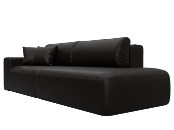 Диван прямой Лига-036 НПБ Модерн подлокотник слева, экокожа GRIFON