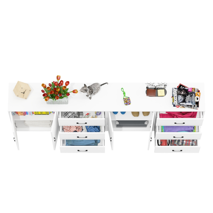 Комоды, Два комода РВК 123-1204 с ящиками и дверками