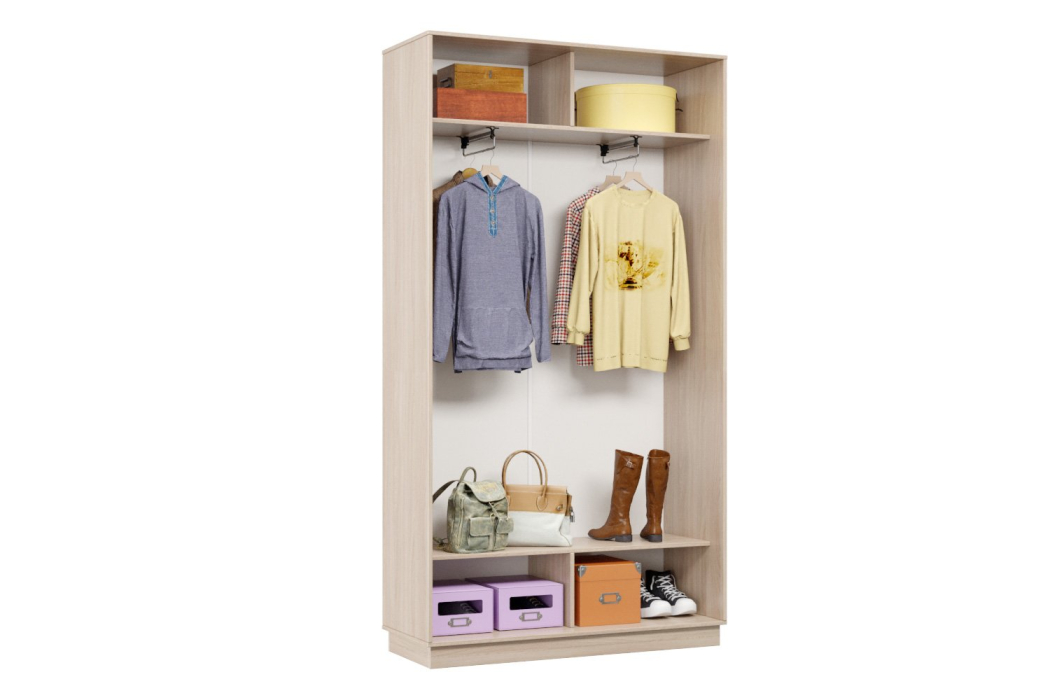 Шкафы-купе 2-х дверные, Шкаф-купе Премьер 05 (12;13) двухдверный