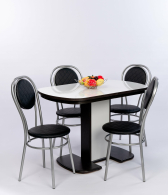 Обеденные группы, Обеденна группа Элегант Цезарь Венге/Белый