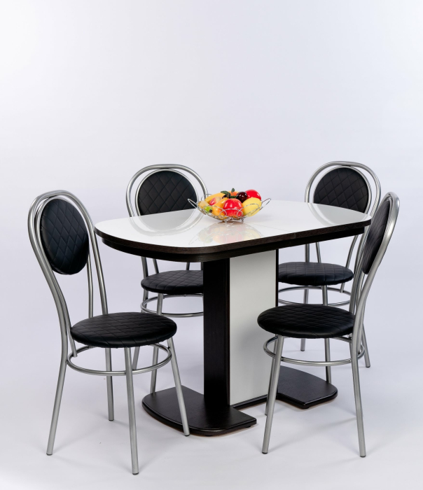 Обеденные группы, Обеденна группа Элегант Цезарь Венге/Белый