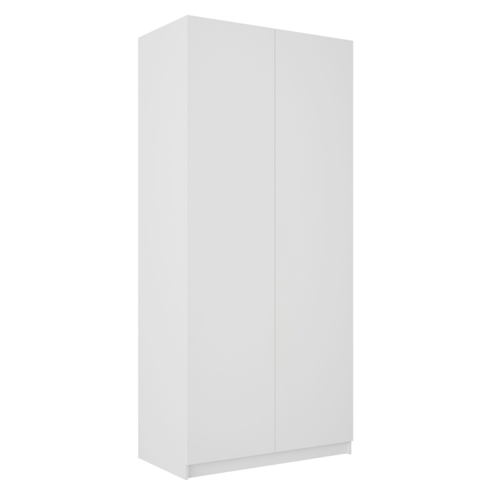 Шкафы двухстворчатые, Шкаф распашной Локер 2-х дверный с полками и 1 модулем