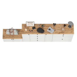 Комод с обувницей и тумбой Остин