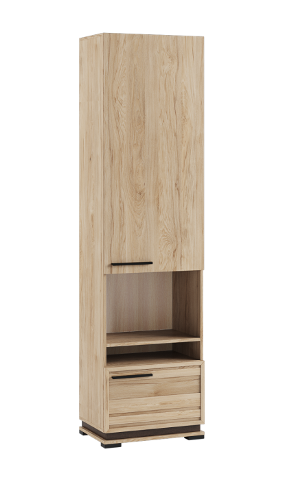 Шкафы одностворчатые, Шкаф-пенал Модена МШ-2