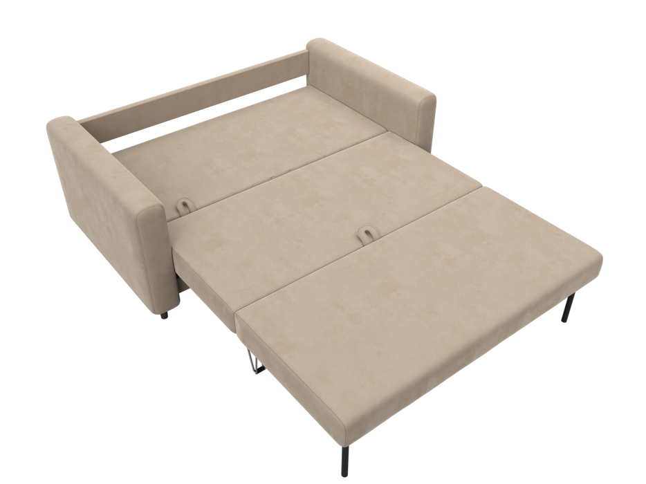 Диваны кровати прямые, Диван прямой Лига-070, велюр SEVEN