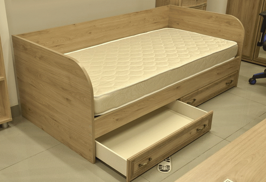 Кровати 90х190, Модульная система Карина Кровать КР-1042