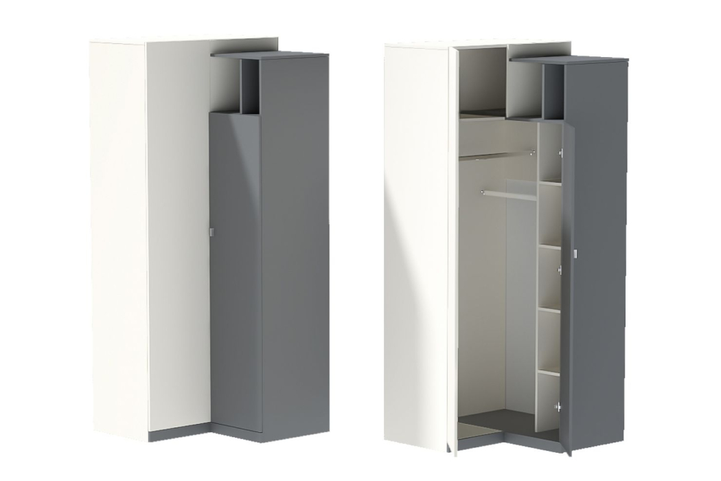 Угловые шкафы, Шкаф угловой Клео ШКУ-1