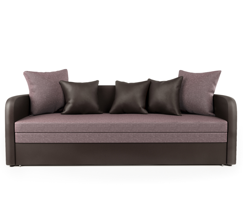 Детские диваны, Софа Трио, экокожа и рогожка