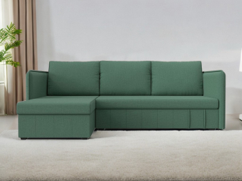 Угловой диван Слим левый угол, рогожка Амур