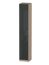 Распашной шкаф Лайф с полками 40*40*240 Дуб сонома