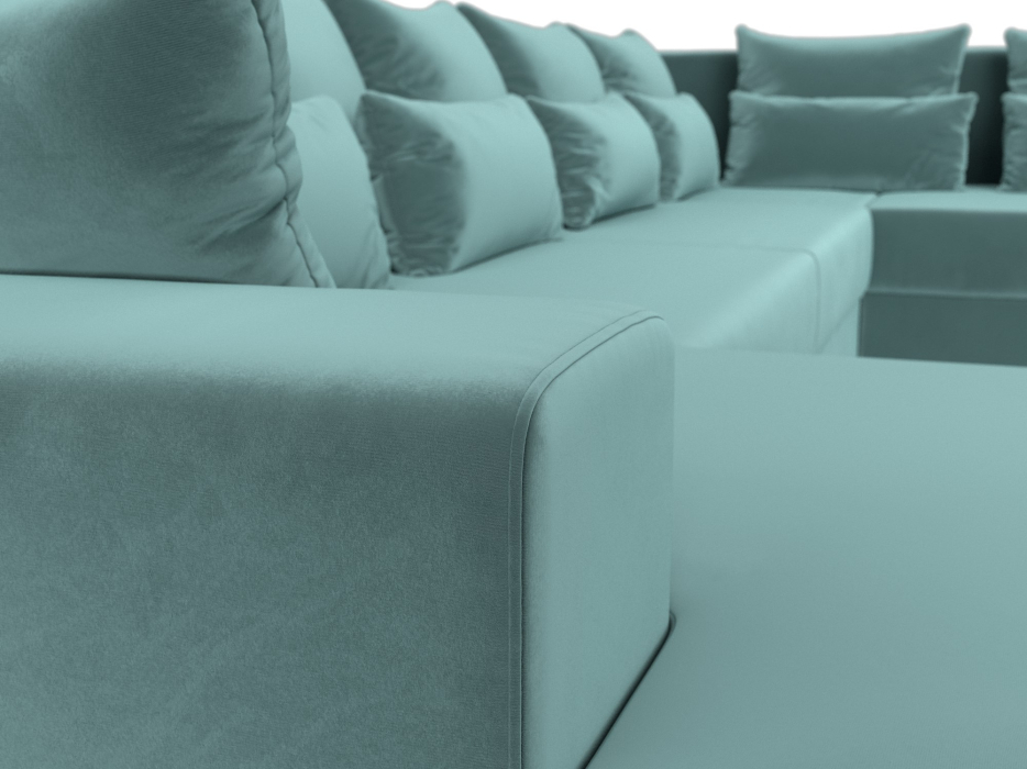 Офисные диваны, П-образный диван Майами левый угол, Велюр