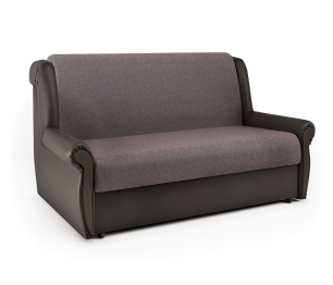 Диван-кровать Аккорд М 160, рогожка/экокожа