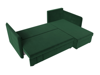 Диван угловой Слим универсальный угол, велюр