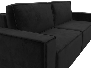 Диван прямой Куба Лайт, велюр SEVEN