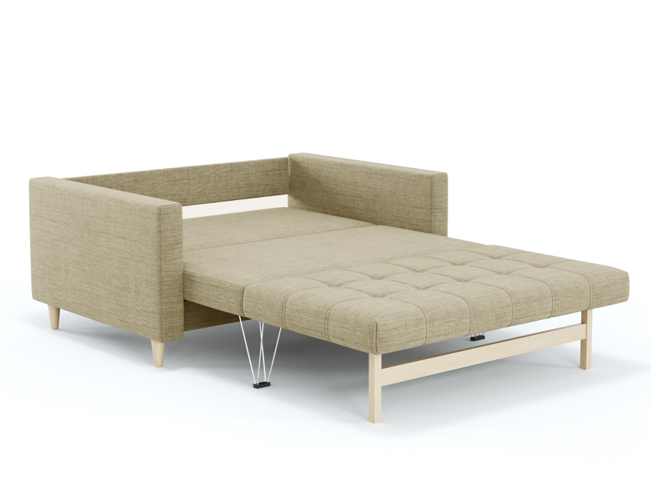 Диваны еврокнижки, Диван-кровать еврокнижка Квадро, рогожка