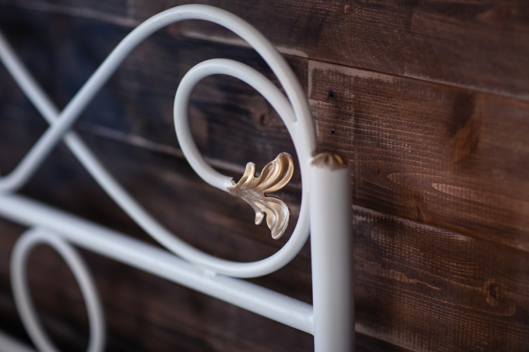 Кованые кровати, Кованая кровать Венеция 1.4 с одной спинкой