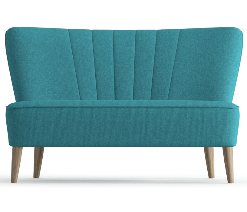 Дизайнерские диваны для гостиной, Диван прямой Зола, Рогожка