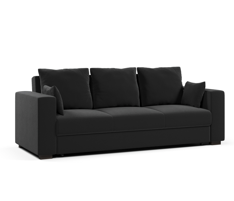 Диваны еврокнижки, Диван прямой Ливерпуль еврокнижка, велюр