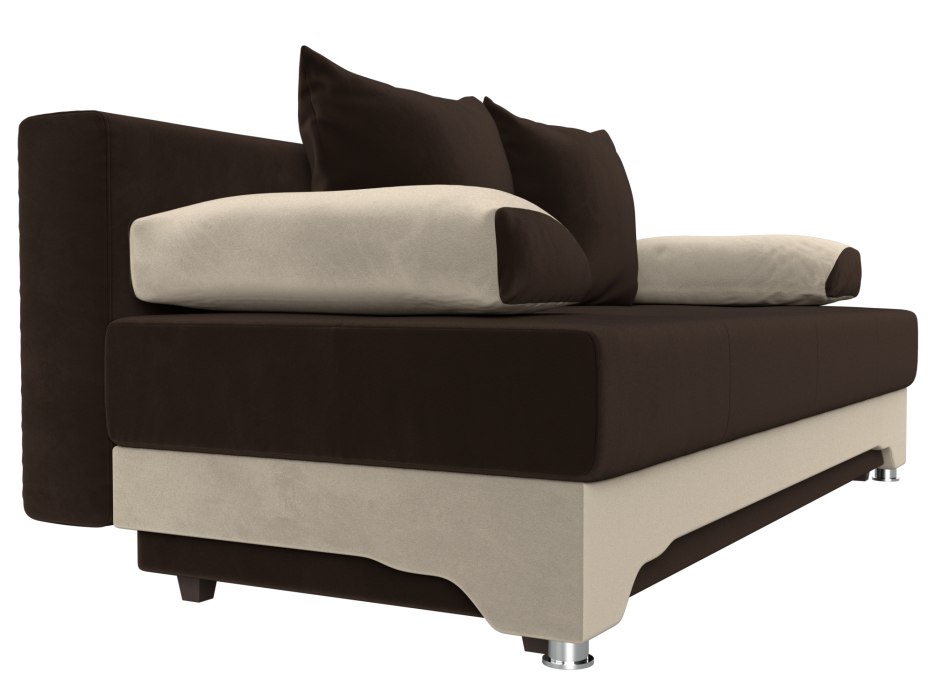 Диваны еврокнижки, Диван прямой Ник-2, микровельвет