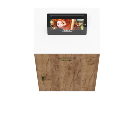 Тумба с ящиком и дверкой Лидер-8 МД 3.15.