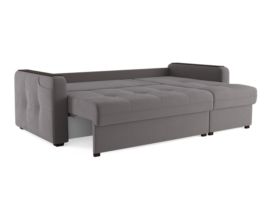 Диваны угловые в гостиную, Диван-кровать угловой Смарт 3 Велюр