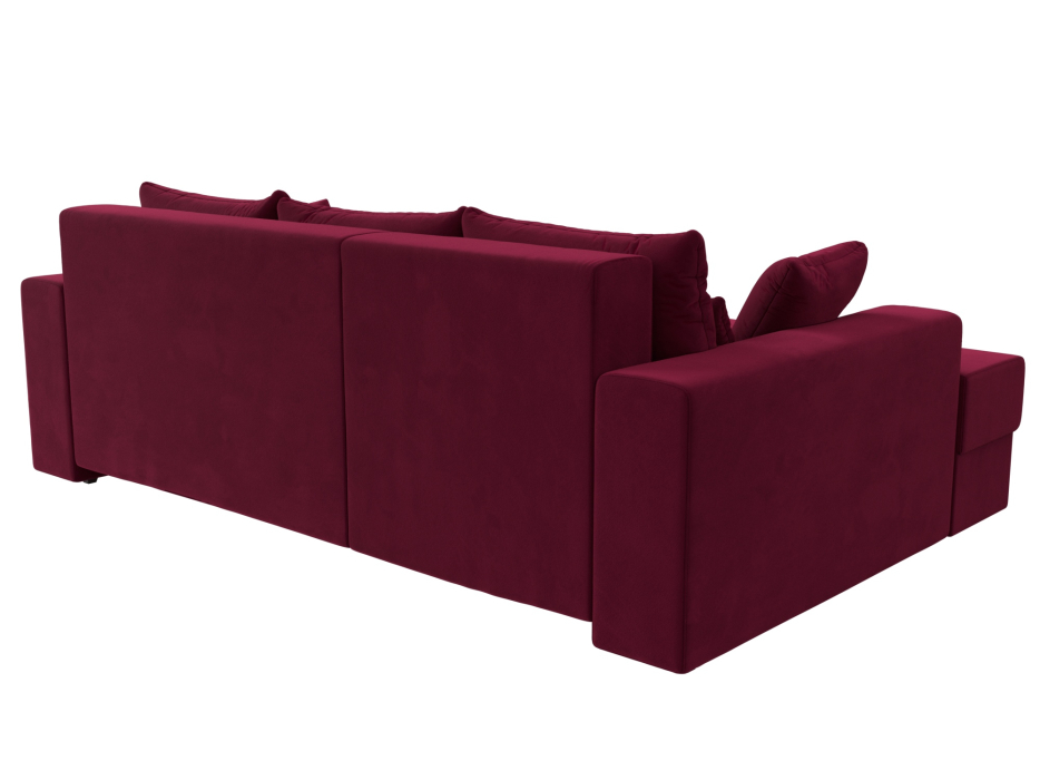 Офисные диваны, Угловой диван Майами левый угол, микровельвет