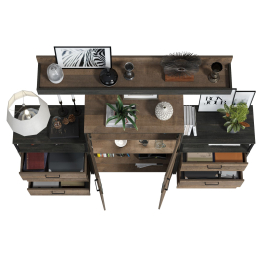 Набор мебели в гостиную с подсветкой серии Трувор № 9