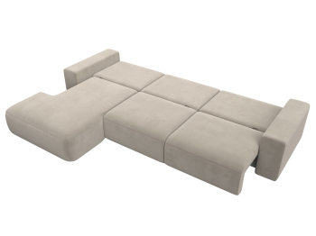 Диван угловой Лига-036 Классик Лонг левый угол, микровельвет